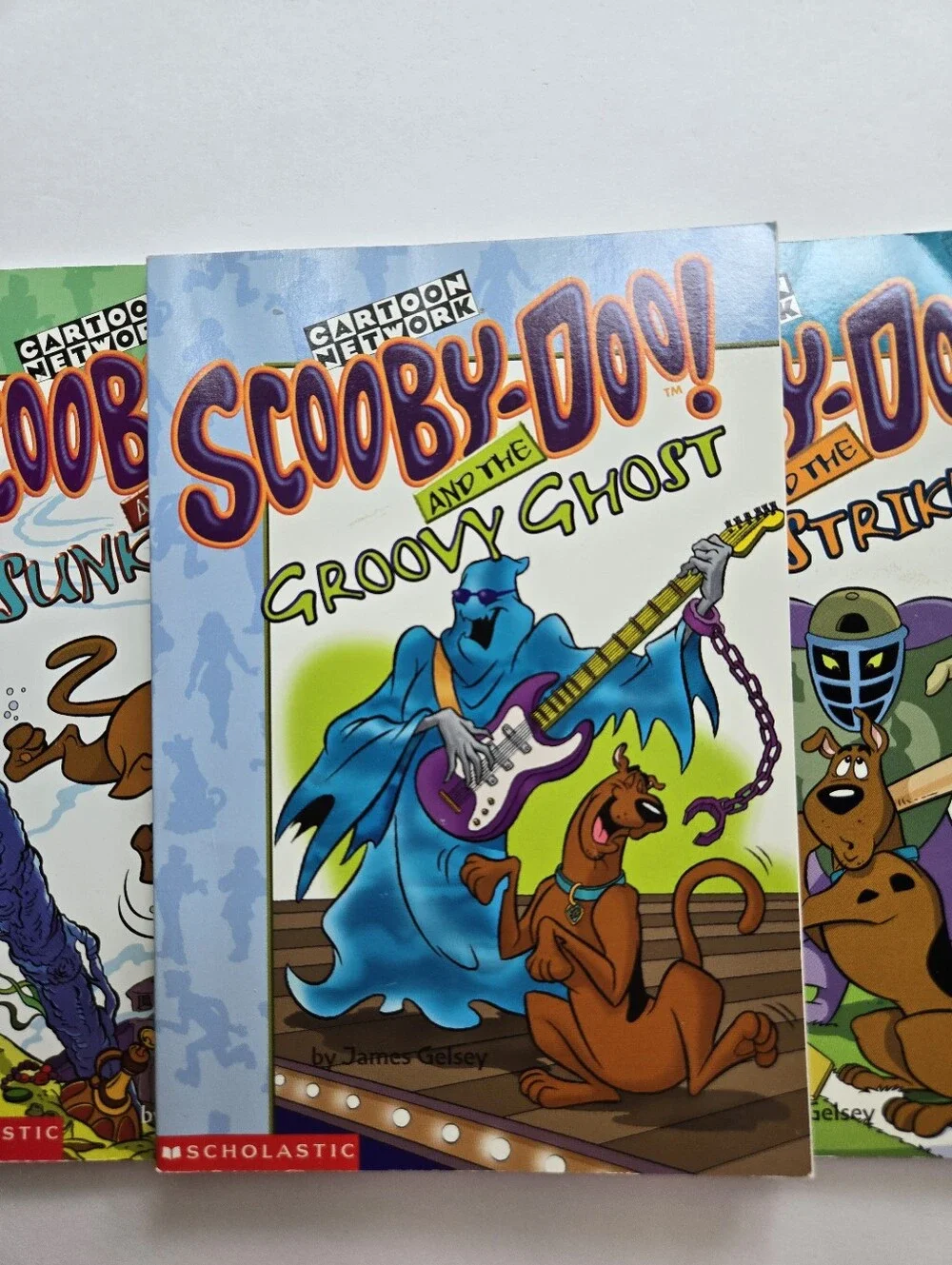 Scooby-Doo! Mysteries Kids Chapter Books James Gelsey Cartoon Network Set of 3